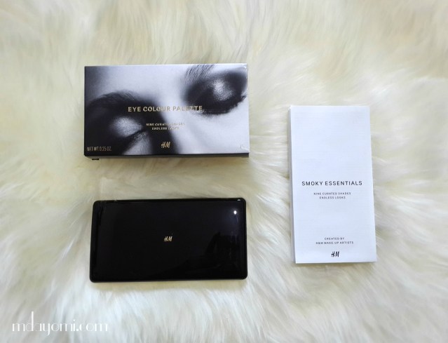 H&amp;M Beauty Eyeshadow Pallete Packaging